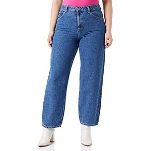 Dr. Denim Faye Worker Jeans voor dames, Pebble Mid Stone, (M) W / 30L