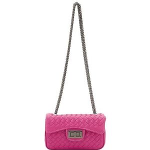 faina Dames handtas tas clutch, roze, Eén Maat