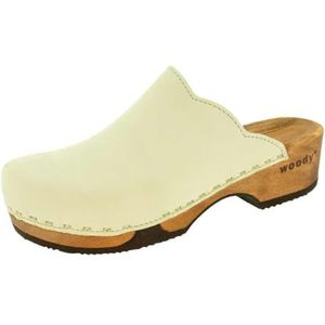 Woody Emma Clogs voor dames, groen, 36 EU