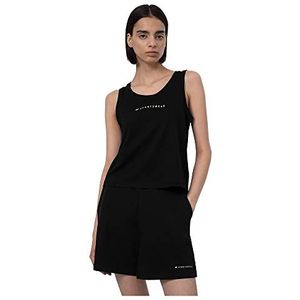 4F t-shirt dames, Diepzwart, XL