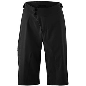 Gonso Nomesino MTB-shorts voor dames, korte fietsbroek, fietsbroek met knoopbare binnenbroek met zitkussen