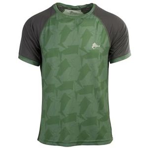 Ande M33033F-4472 New Pertusio Fant Heren T-Shirt VDE Tijm/Antraciet Maat S, Vde Thymo/antraciet, S