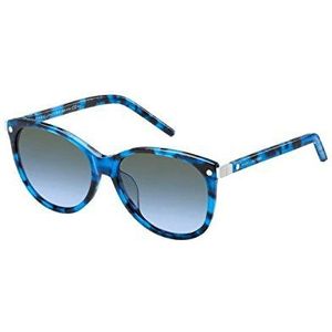 Marc Jacobs Marc 82/F/S HL U1T 57 zonnebril, blauw (Bluette Havana/Gy Grey), dames