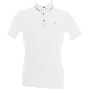 Teddy Smith Poloshirt heren P-Milio MC Middle White, Midden Wit, S