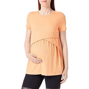 MAMALICIOUS T-shirt voor dames, Apricot Tan, L