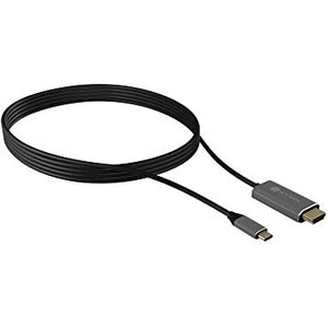 ICY BOX IB-CB020-C actieve USB-C naar HDMI-kabel (1,8 m), UHD (2160p), HDCP 2.2, converter, zwart