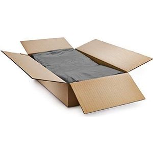 Polylina, Vuilniszakken, vuilniszakken, zakken, CHSA-zak, van gerecycled kunststof, zwart, compactor