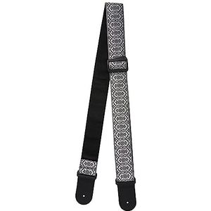D'Addario Woven Guitar Strap - Guitar Accessories - Strap voor elektrische gitaar, band voor akoestische gitaar, band voor akoestische gitaar en band voor basgitaar - Gothica