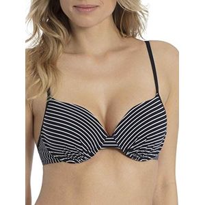 Marc O´Polo Body & Beach Beach W-Bikini-Top, zwart (blauwzwart 001), 42B (maat 042B)