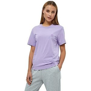 Beyond Now Bora GOTS Regular T-Shirt | Violet T-shirts voor dames UK | Lente T-shirt | Maat XL