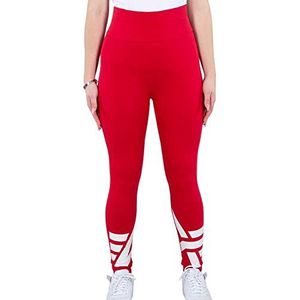 Alpha Industries Legging met logoprint Leggings voor dames Speed Red