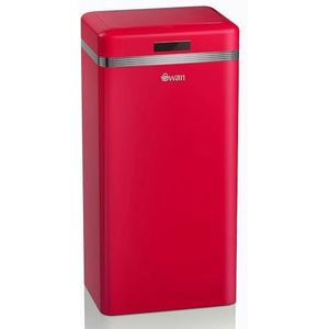 Swan Retro Automatische SWKA4500RNEU, Rood, 45 Liter