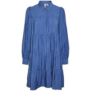 YAS Yaspala Mini-jurk voor dames, Federal Blue, M