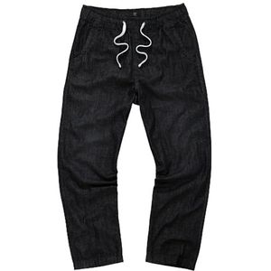 JP 1880 - 726843 - Herenbroek - Zwart - Casual Fit