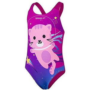 Speedo Digitaal Placement Applique Swimsuit als trainingspak voor meisjes