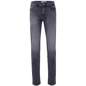 LTB Heren Jeans Hollywood Z D - Straight Fit - Grijs - Adoni Wash Stretch Katoen, Adoni Wash 54545, 29W / 32L