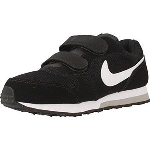 NIKE Unisex Kids Md Runner 2 (PSV) hardloopschoenen, 1 UK, Zwart Zwart Wit Wolf Grijs 001, 28.5 EU