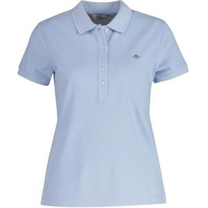 Bikini - Fresh Blue - Slim Fit - Polokraag - Korte Mouwen