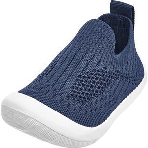 Playshoes Jongens, uniseks, kinderen, vrijetijdsschoenen, marineblauw, 21 EU, Marine Strick, 21 EU