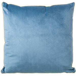 Alexandra House Living Kussen, blauw, goud, textiel, 45 x 45 cm