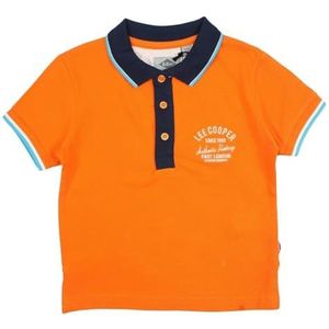 Lee Cooper Polo voor jongens, Oranje, 10 Jaar