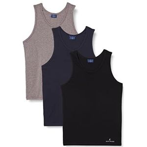 Navigare Heren 572/S Vest, meerkleurig (Grigio/Nero/Navi Grigio/Nero/Navi), XXL