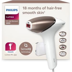 Philips - Lumea Série 8000 - Épilateur - Technologie SenseIQ - 4 Accessoires voor Lichaam en Gezicht