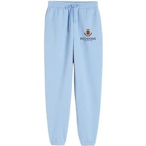 Redskins Joggingbroek en chino's, sport, getailleerd, casual, kinderkleding, jongens, meisjes, winter, warm, model TR RS4076, hemelsblauw, 14 jaar, Turkoois, 14 ans