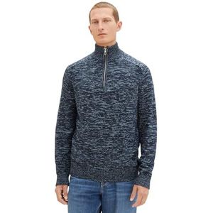 TOM TAILOR Herentrui, 34254 - Navy Multicolor Mouline, XXL