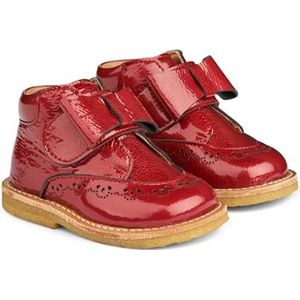 Wheat Kinderschoenen loopschoen Bowy baby peuters maten meisjes 100% patent leer ademend, 2072 Rood, 19 EU