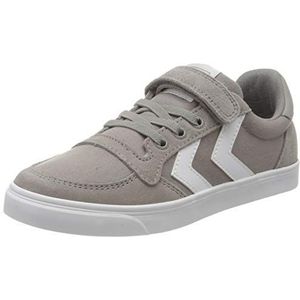 hummel Stadil Low Junior Lage sneakers voor kinderen, uniseks, Frost Grey 204 497 2094, 26 EU