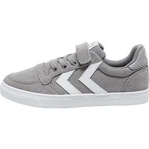 hummel Slimmer Stadil klittenbandsluiting, kindermaat, lichtgrijs (Frost Grey), 32 EU