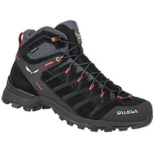 Salewa Heren MS Alp Mate Mid WP Wandelschoenen, Black Out/Fluo Orange, 39 EU