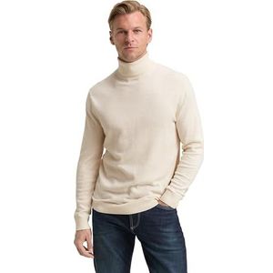 TOM TAILOR - Trui - Crème - Col - Knitwear
