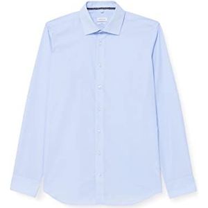 Seidensticker Zakelijk overhemd voor heren, lichtblauw, 42 NL