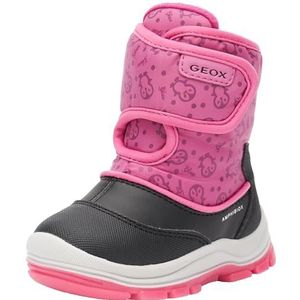 Geox Baby Meisjes B Flanfil Girl B ABX enkellaarsjes, Black Fuchsia, 20 EU