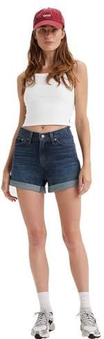 LEVI'S - Short Rolled 80's Mom - Korte Broek - Taking the Stairs - 100% Katoen