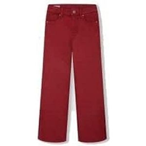 Pepe Jeans willa jr broek meisjes, rood (burnt rood), 14 Jaren