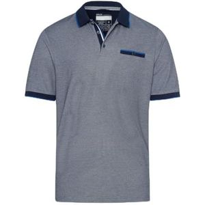 Brax Petter poloshirt voor heren in sportief tweekleurige look poloshirt, Universe, XS