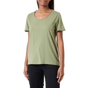 Basic T-shirt, groen, M