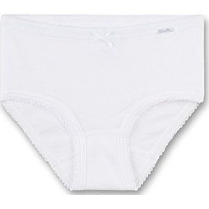 Sanetta Meisjes Hipslip Girl Pant onderbroek Uni Cotton 104-140 - wit, wit (10), 176 cm