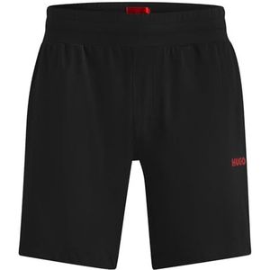 HUGO Linked CW-shorts, korte huiskleding voor heren, Kleur: zwart., L