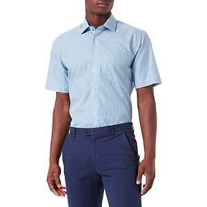 Seidensticker Zakelijk overhemd voor heren, turquoise, 39