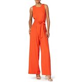 Amazon-merk - WAARHEID & FABEL damesjumpsuit,Rood,6
