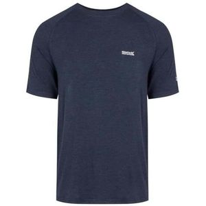 Regatta Heren Ambulo II Tech T-shirt met korte mouwen, marineblauw, XL