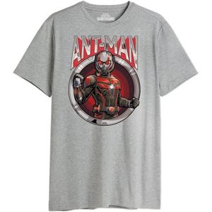 Marvel T-shirt voor heren, Grijs Melange, XS
