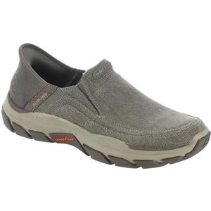 Skechers Respected - Holmgren instapschoenen voor heren, Taupe, 44.5 EU