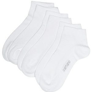 Camano Meisjeskousen, set van 3 paar sokken van onderhoudsvriendelijke materiaalmix, kinderkousen, wit (white 1), 31-34