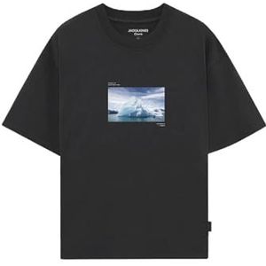 JACK & JONES Shirt 'JCOPOINT'  lichtblauw / zwart / wit