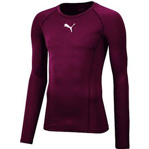 PUMA heren Performance T-shirt Liga Baselayer Tee Ls, Cordovan, 48-50